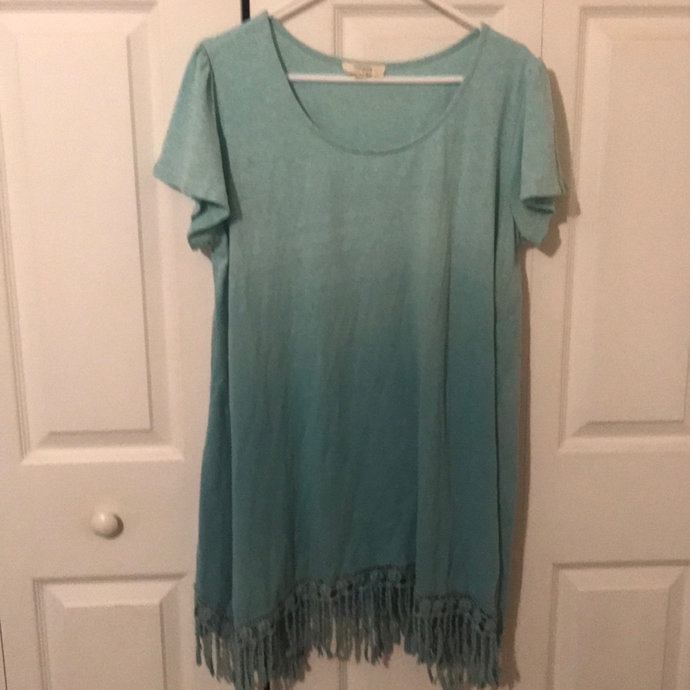 Teal Ombré Umgee Tunic